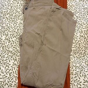 prAna Women's khaki Halle pants 12 Long